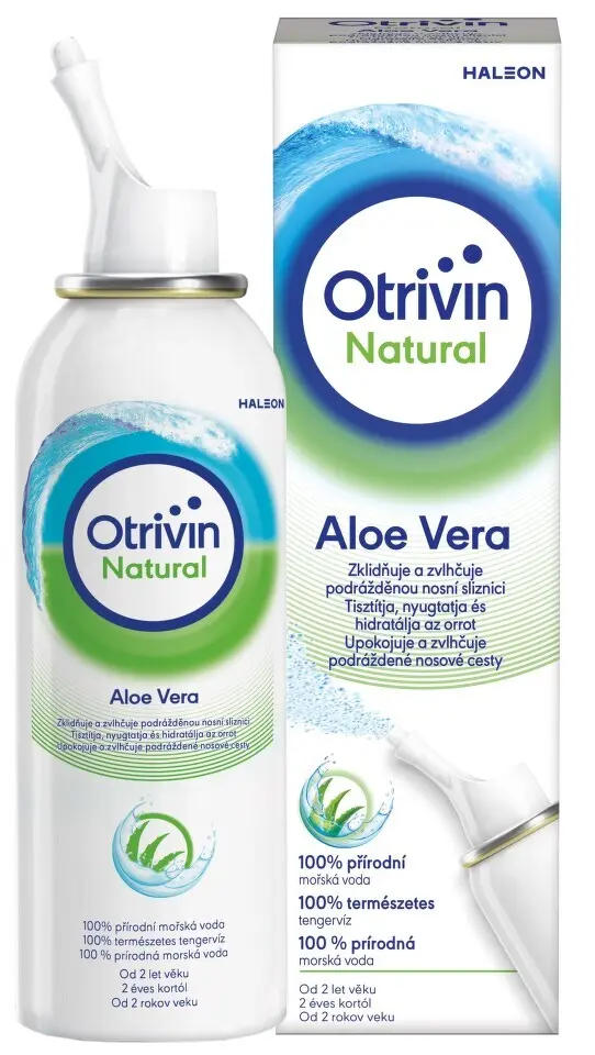 13030-otrivin natural nosni sprej, morska voda s aloe vera se zvlhcujicim ucinkem 100ml